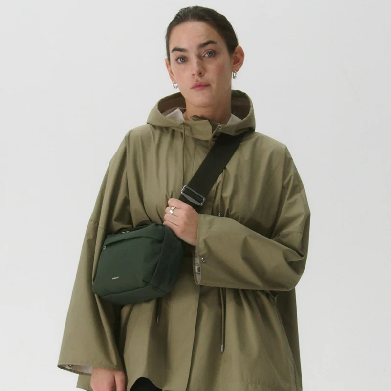 Sandqvist GO Travel - Bolso bandolera 22 cm (dawn green)