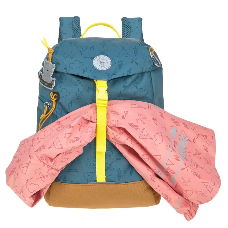 LÄSSIG Big Adventure Outdoor 9 - Mochila infantil 38 cm (blue)