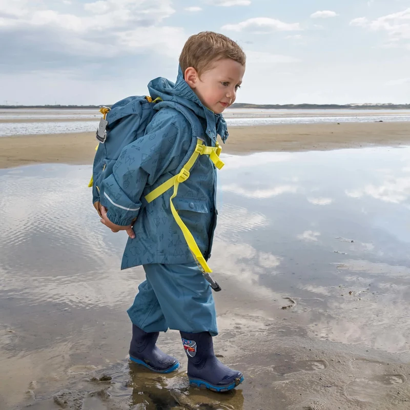 LÄSSIG Big Adventure Outdoor 9 - Mochila infantil 38 cm (blue)
