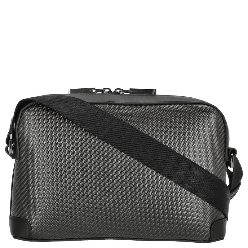 Porsche Design Carbon - Bolso de hombro SH 26 cm (black)