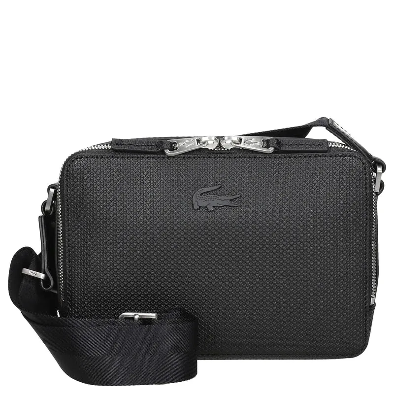 Lacoste Chantaco - Bolso bandolera XS 20.5 cm (black)
