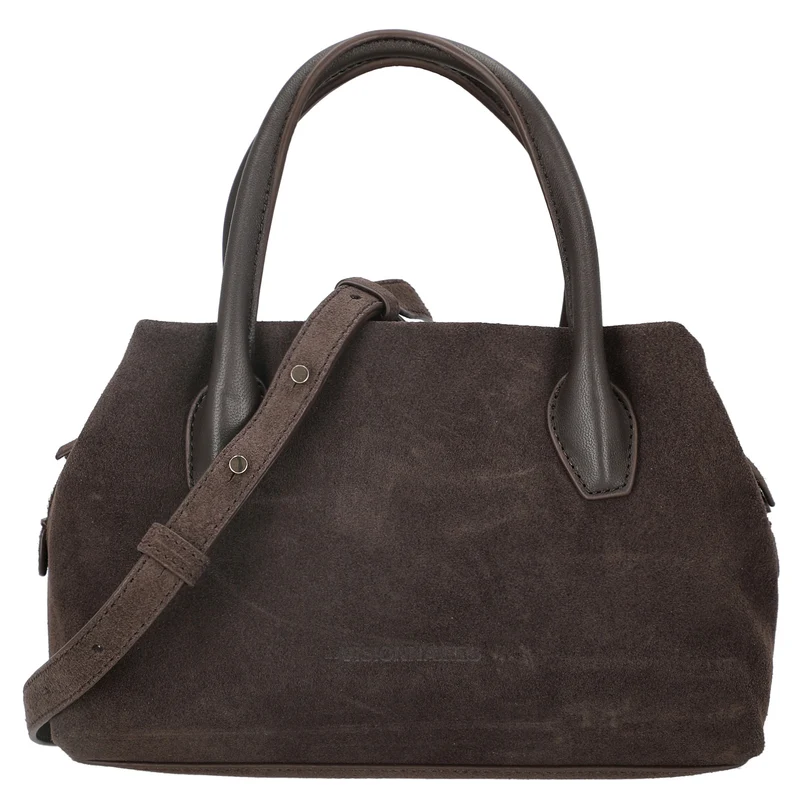 Les Visionnaires Sophie Petite Cozy Scarf - Bolso de mano 25 cm (dark brown)
