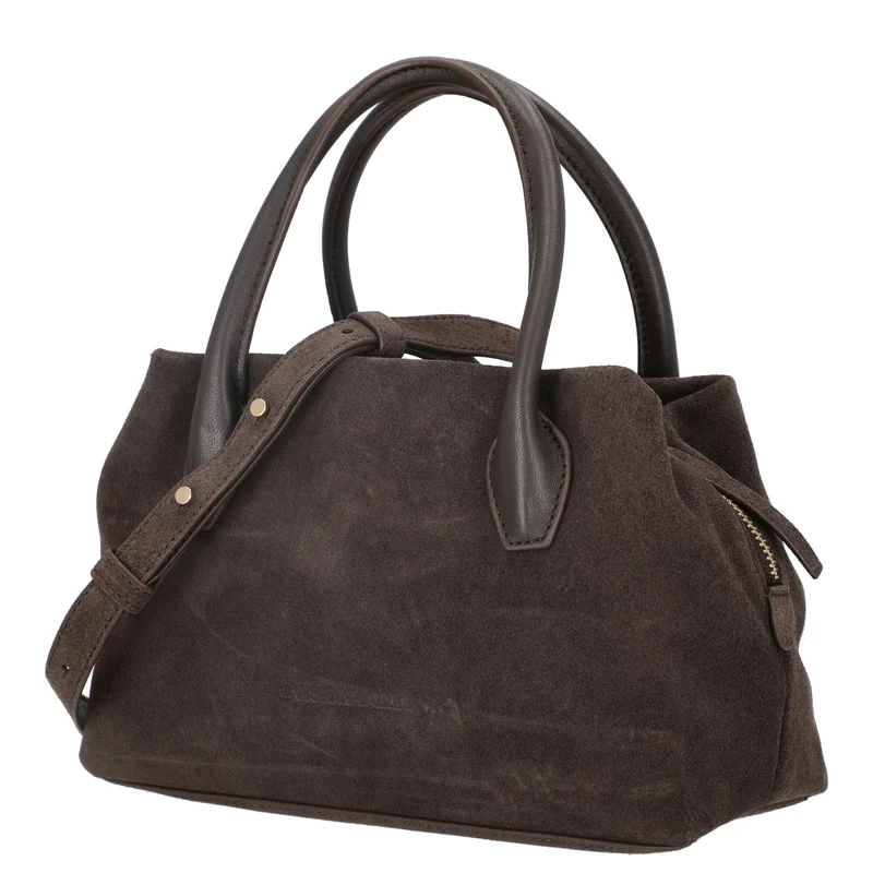 Les Visionnaires Sophie Petite Cozy Scarf - Bolso de mano 25 cm (dark brown)