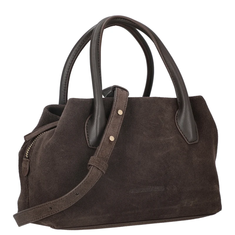 Les Visionnaires Sophie Petite Cozy Scarf - Bolso de mano 25 cm (dark brown)