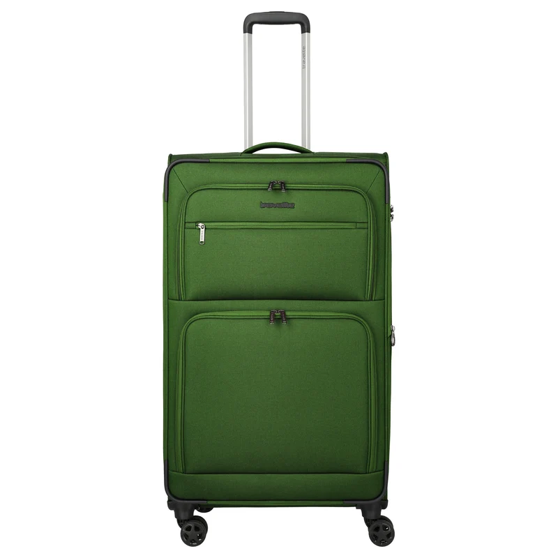Travelite Cubis - Trolley de 4 ruedas 83 cm expandible (green)