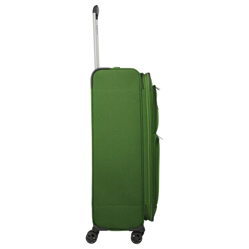 Travelite Cubis - Trolley de 4 ruedas 83 cm expandible (green)