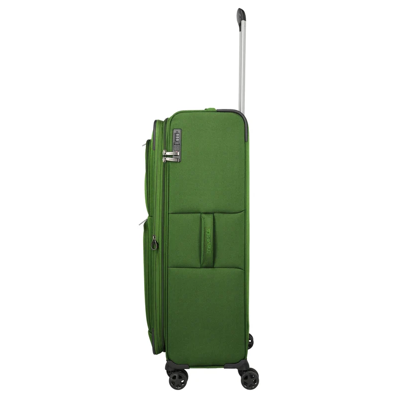 Travelite Cubis - Trolley de 4 ruedas 83 cm expandible (green)