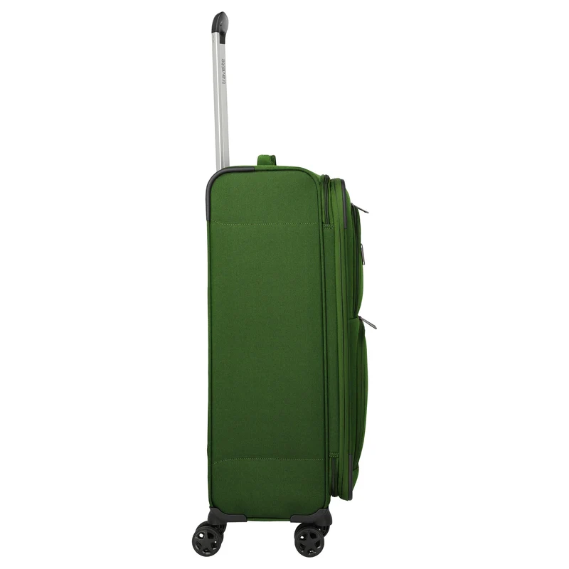 Travelite Cubis - Trolley de 4 ruedas 72 cm expandible (green)