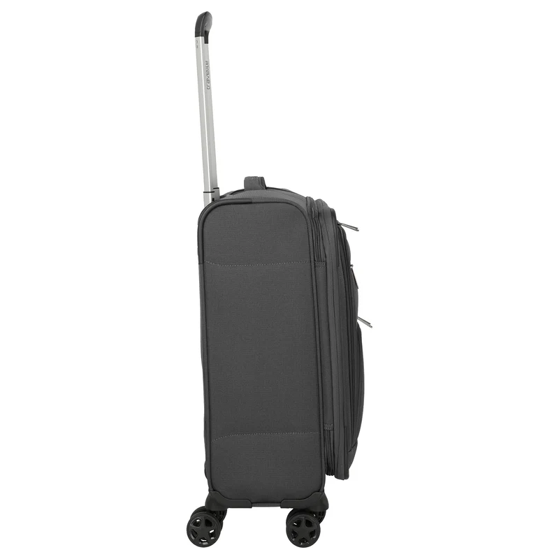 Travelite Cubis - Trolley de cabina de 4 ruedas 55 cm expandible (anthracite)