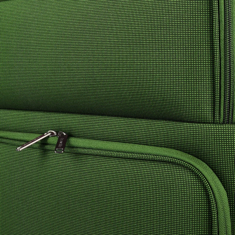 Travelite Cubis - Set de trolley con 4 ruedas 5 piezas (green)