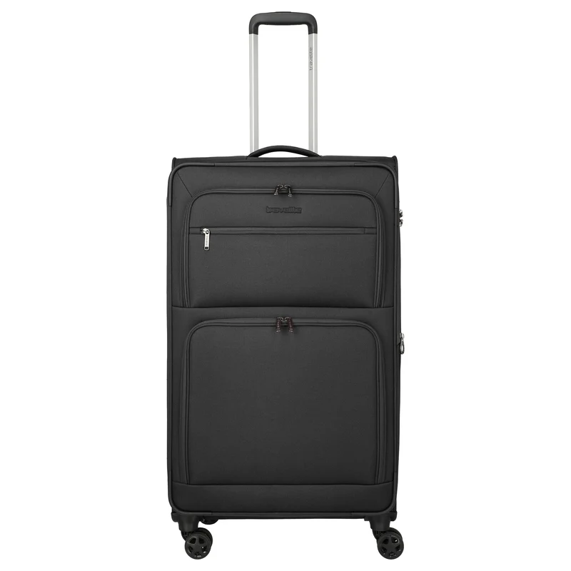 Travelite Cubis - Trolley de 4 ruedas 83 cm ampliable (anthracite)