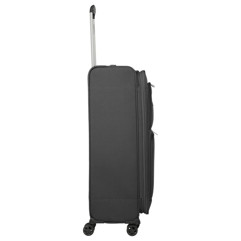 Travelite Cubis - Trolley de 4 ruedas 83 cm ampliable (anthracite)