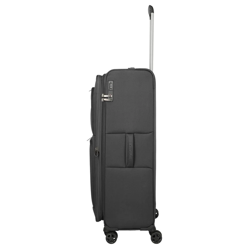 Travelite Cubis - Trolley de 4 ruedas 83 cm ampliable (anthracite)