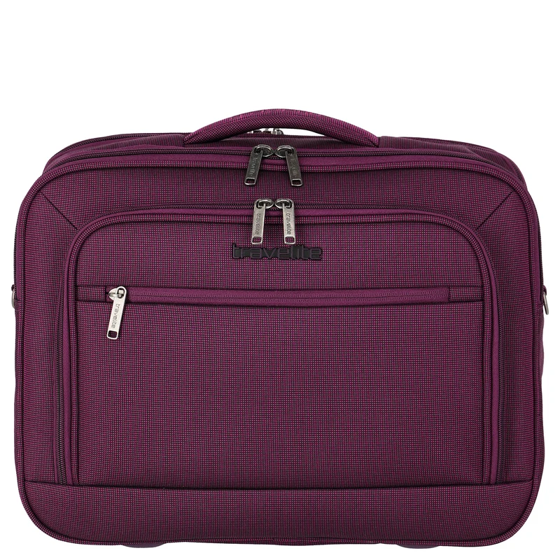 Travelite Cubis - Bolsa de mano 40 cm (berry)
