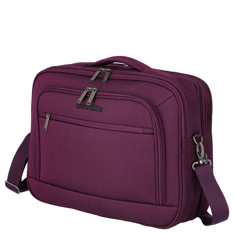 Travelite Cubis - Bolsa de mano 40 cm (berry)