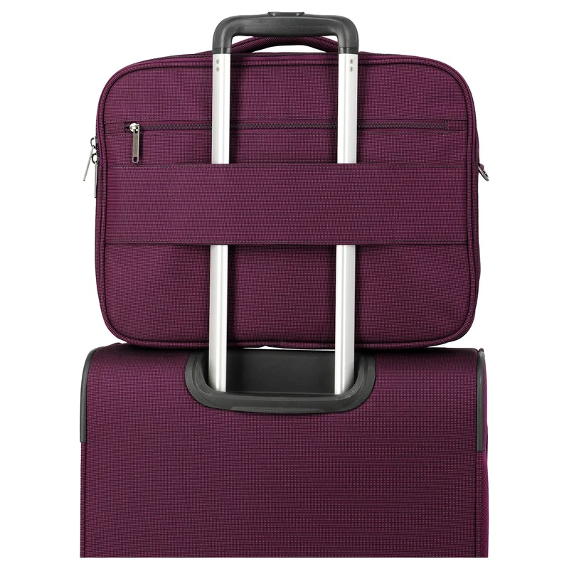 Travelite Cubis - Bolsa de mano 40 cm (berry)