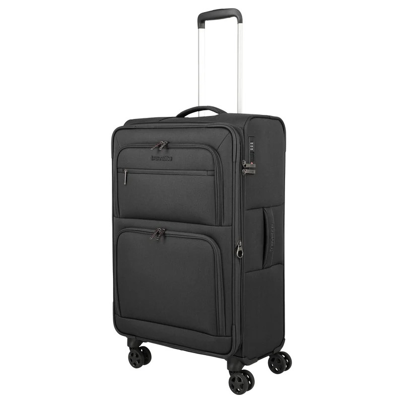 Travelite Cubis - Trolley de 4 ruedas 72 cm expandible (anthracite)