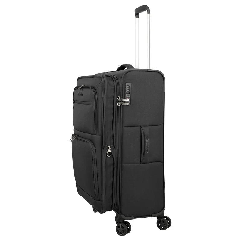 Travelite Cubis - Trolley de 4 ruedas 72 cm expandible (anthracite)