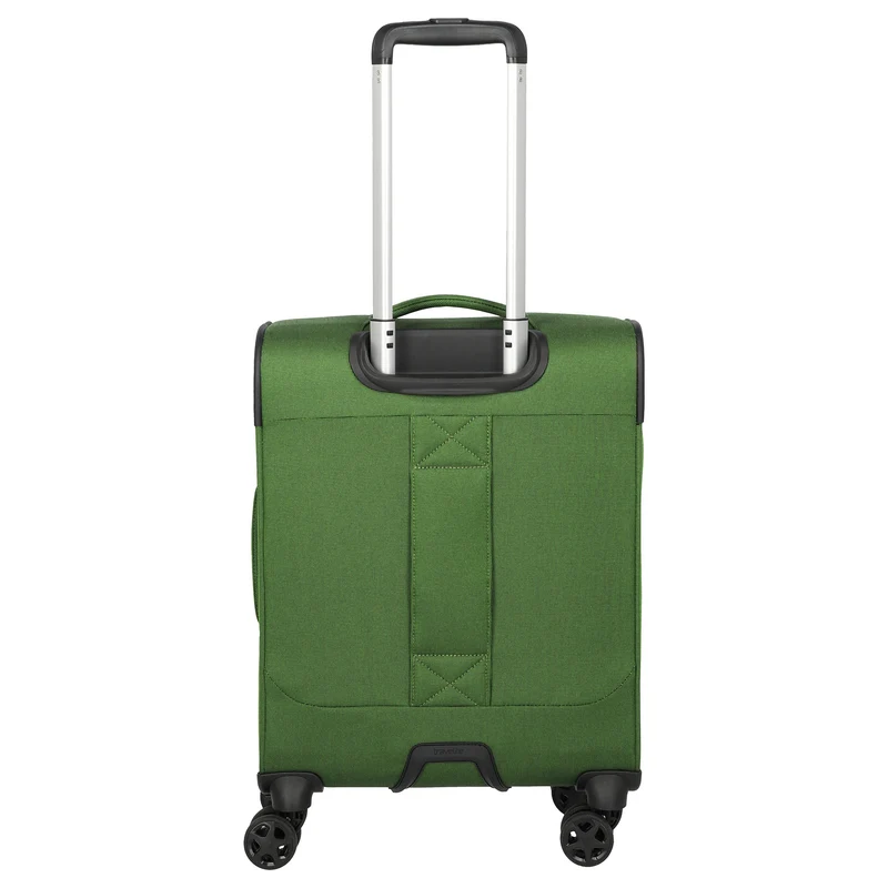 Travelite Cubis - Trolley de cabina de 4 ruedas 55 cm expandible (green)