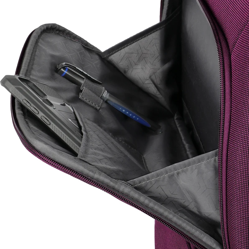 Travelite Cubis - Set de trolley con 4 ruedas 5 piezas (berry)
