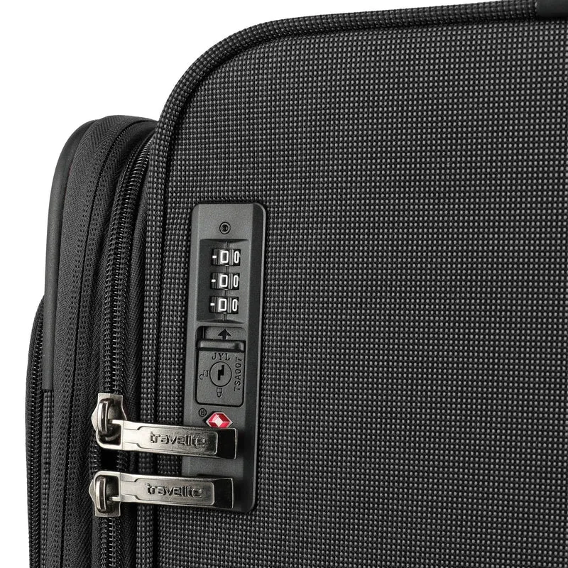 Travelite Cubis - Set de maletas de 4 ruedas, 5 piezas (anthracite)