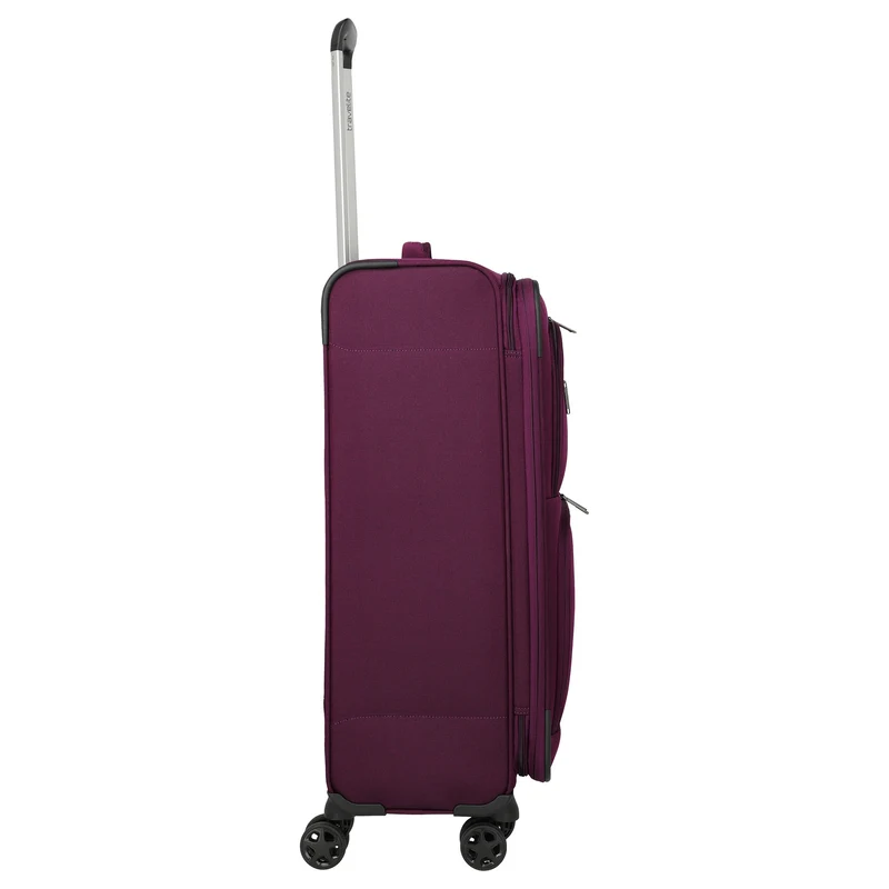 Travelite Cubis - Trolley de 4 ruedas 72 cm expandible (berry)