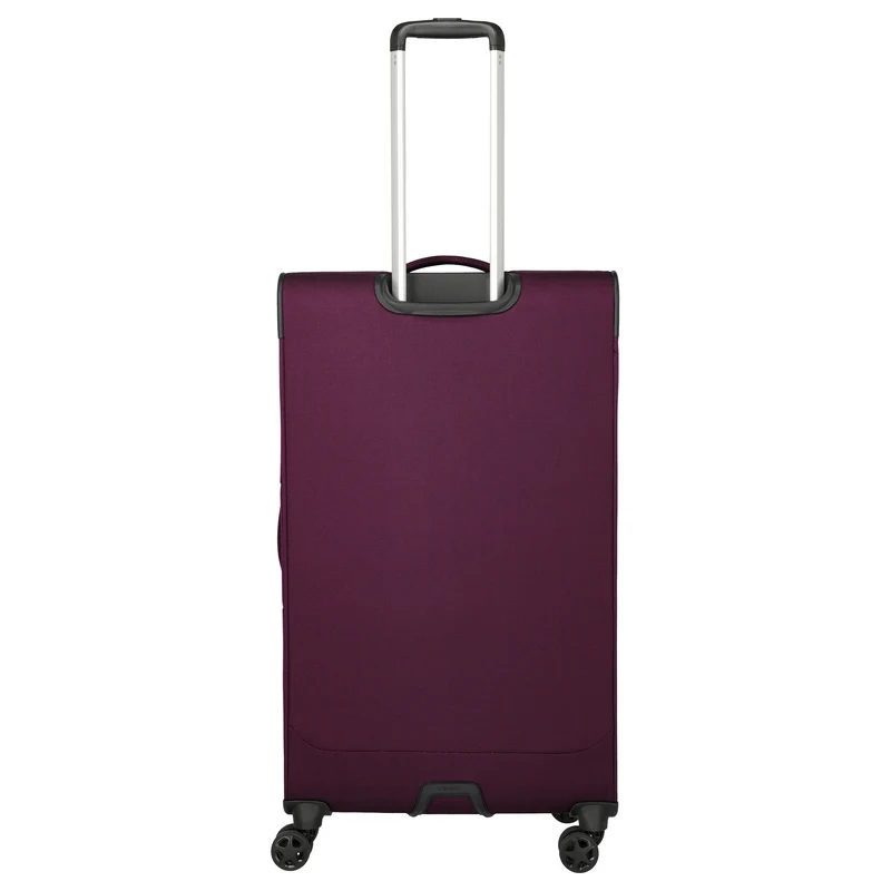Travelite Cubis - Trolley de 4 ruedas 83 cm ampliable (berry)