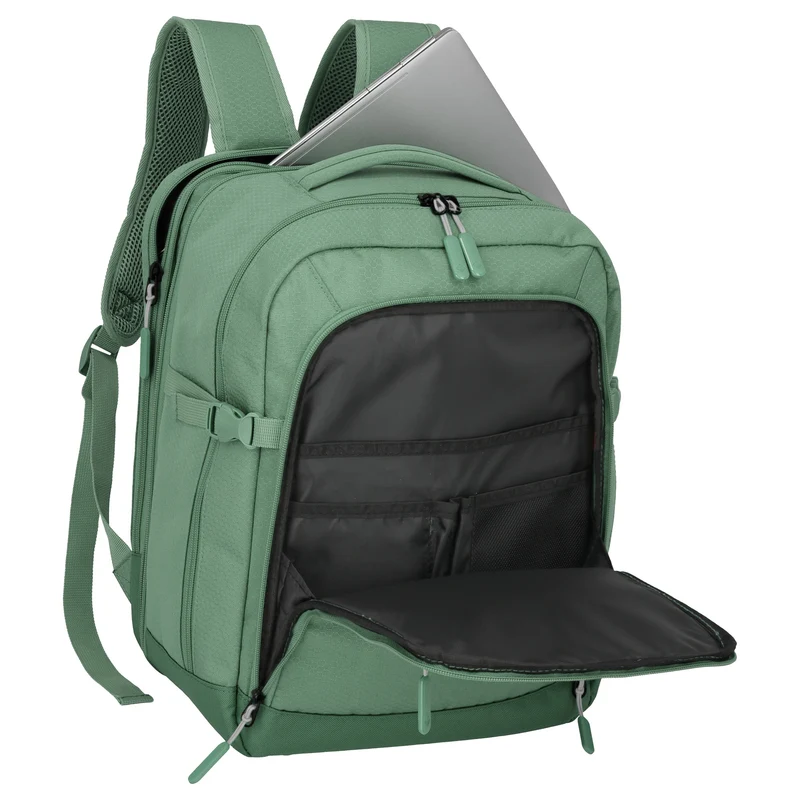 Travelite Kick Off - Mochila de cabina 40 cm (sage green)