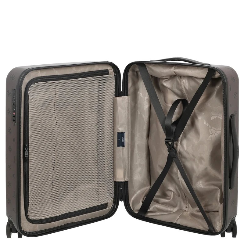 Joop Decoro Volare - Trolley de cabina con 4 ruedas 55 cm (seal brown)
