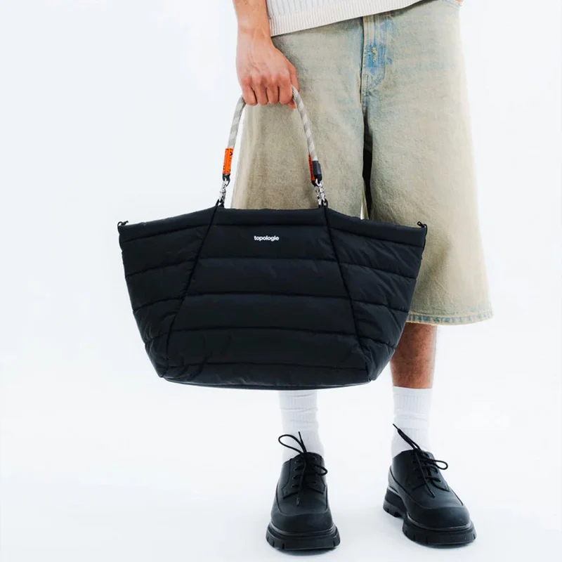 Marche Tote Medium Black Puffer