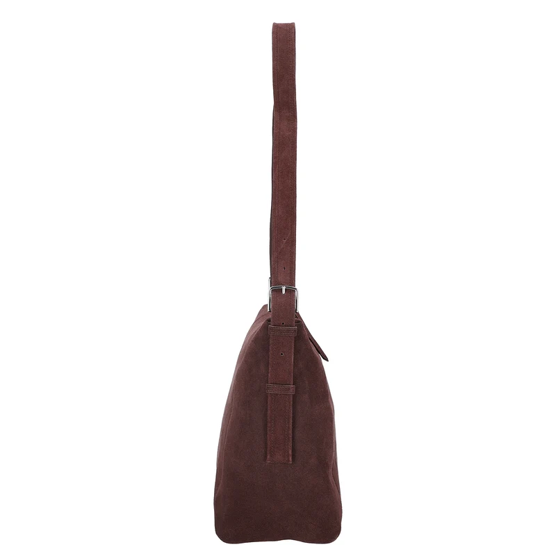 Les Visionnaires Marie Slouchy Buckle Cozy - Bolso saco 36 cm (aubergine)