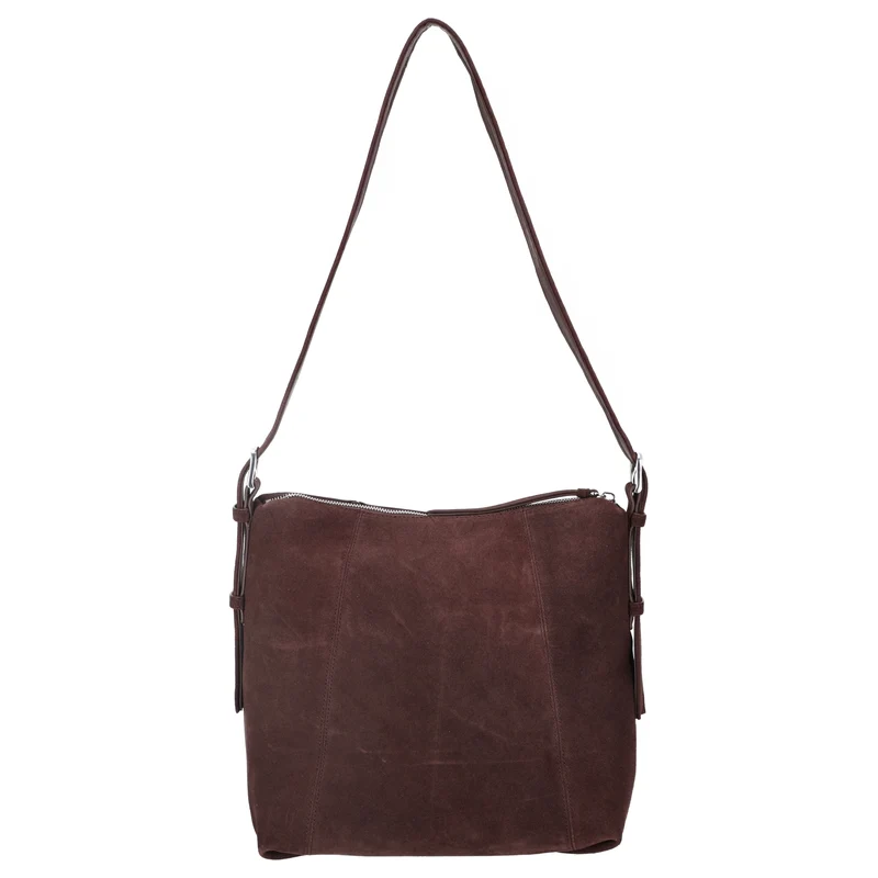 Les Visionnaires Marie Slouchy Buckle Cozy - Bolso saco 36 cm (aubergine)