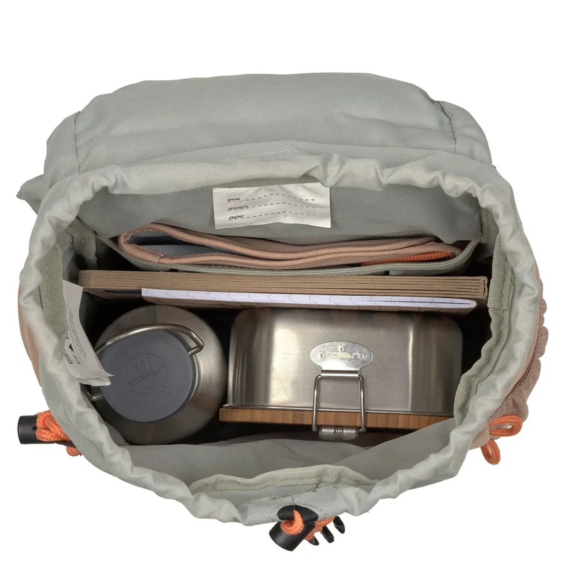 Lässig Big Outdoor Backpack 14 - Mochila infantil 38 cm (nature hazelnut)