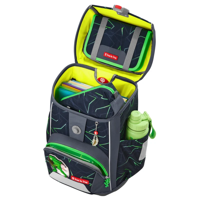 Step by Step Giant - Set de mochila escolar 5 piezas (Ninja Kimo)