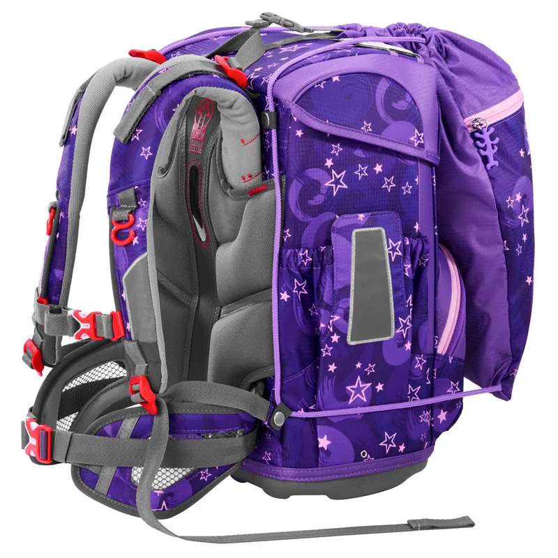 Step by Step Cloud - Set de mochila escolar 5 piezas (Pegasus Liv)