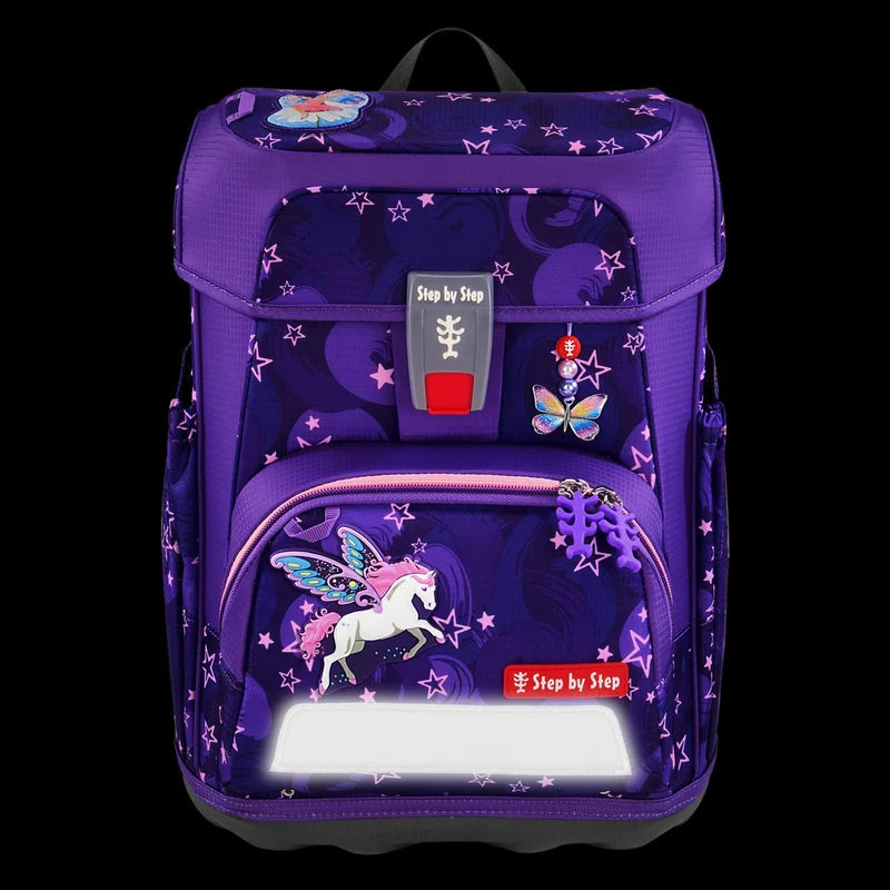 Step by Step Cloud - Set de mochila escolar 5 piezas (Pegasus Liv)