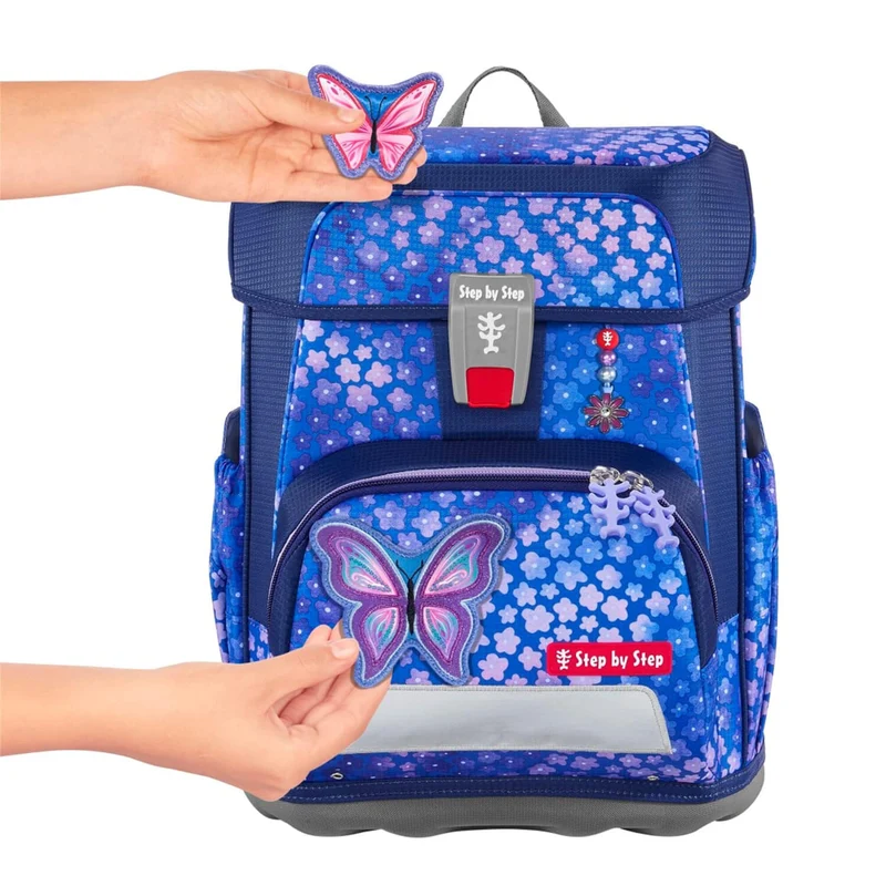 Step by Step Cloud - Set de mochila escolar 5 piezas (Butterfly Maja)