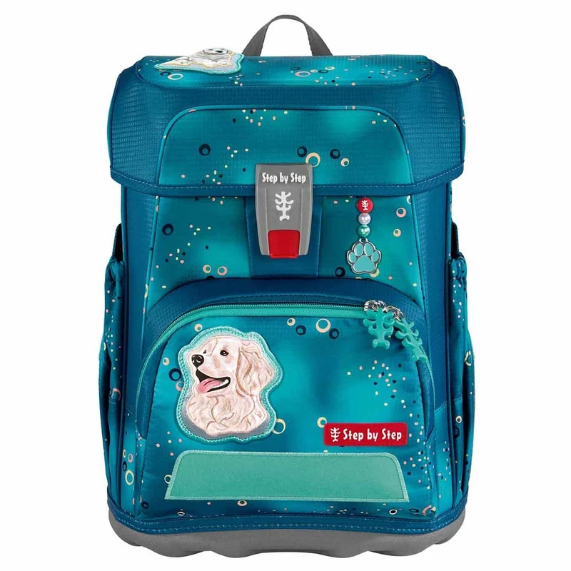 Step by Step Cloud - Set de mochila escolar 5 piezas (Dog Basty)