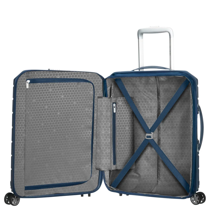 Samsonite Flux 4-Rollen-Kabinentrolley 55 cm expandible (navy blue)