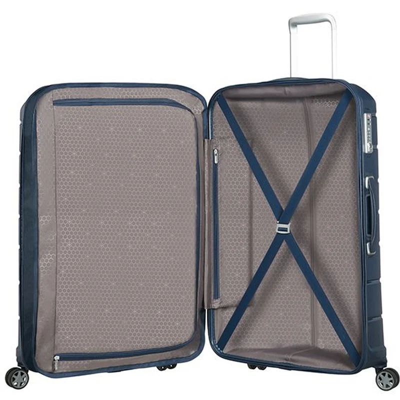 Samsonite Flux Trolley de 4 ruedas L 75 cm expandible (navy blue)