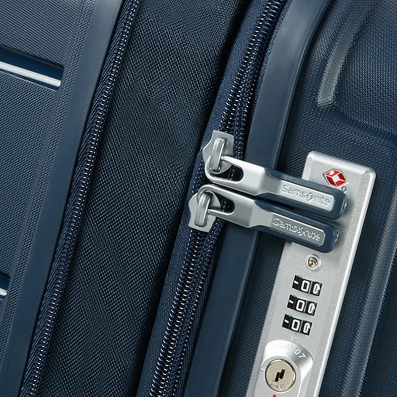 Samsonite Flux 4-Wheel Trolley M 68 cm expandible (navy blue)