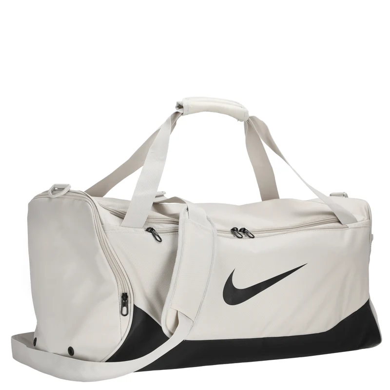 Nike Brasilia Duffel 60 - Bolsa deportiva M 63.5 cm (light bone/schwarz)