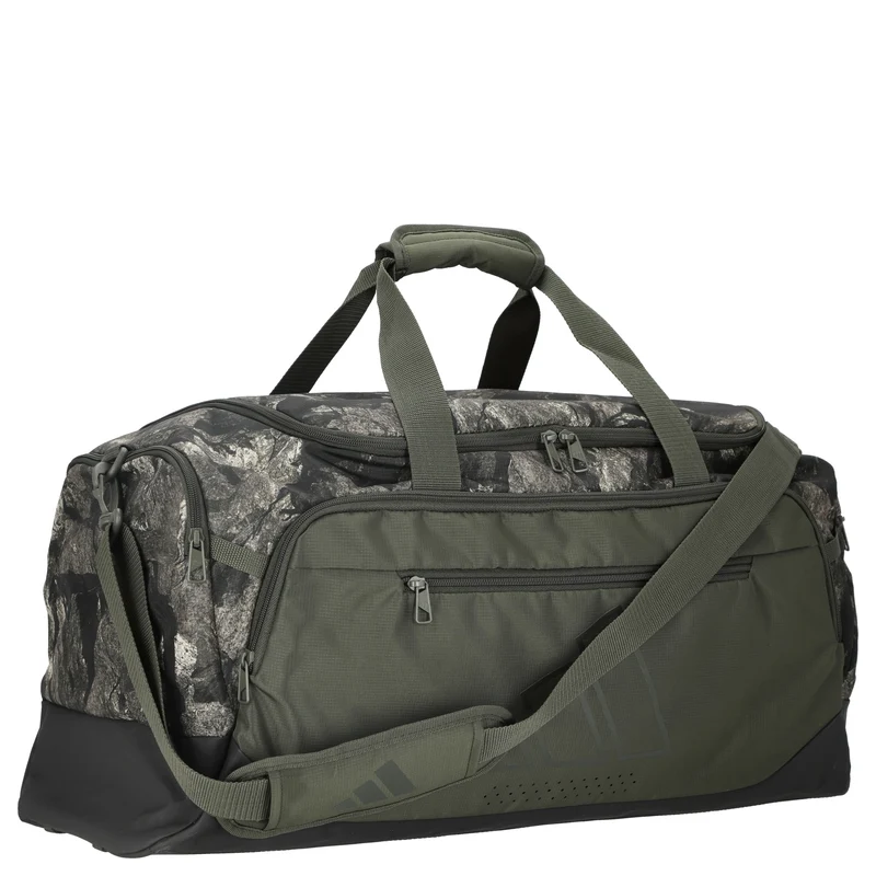 adidas Training Defender Duffelbag M - Bolsa deportiva 63 cm (night cargo/silver pebble)