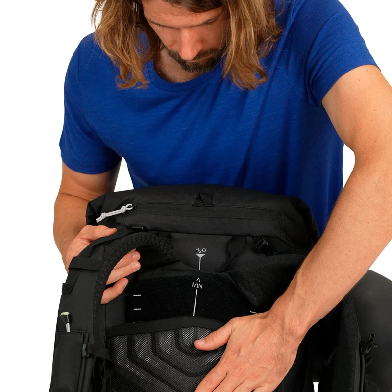 Exped Ridgeline 55 - Mochila de senderismo S/M 78 cm (black)