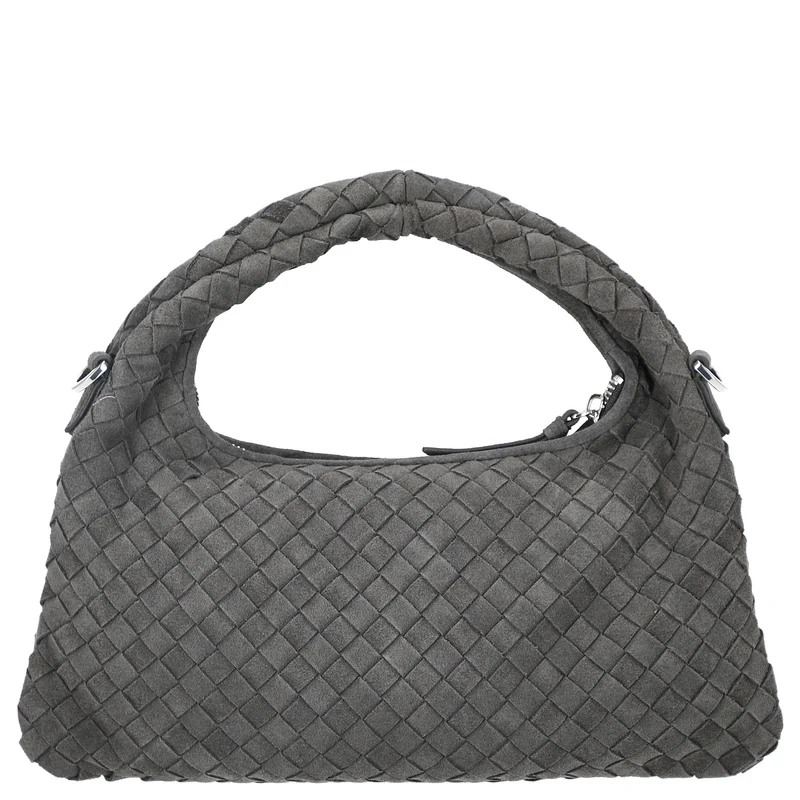 Les Visionnaires Sadie Weave Cozy - Bolso bandolera 39 cm (asphalte)