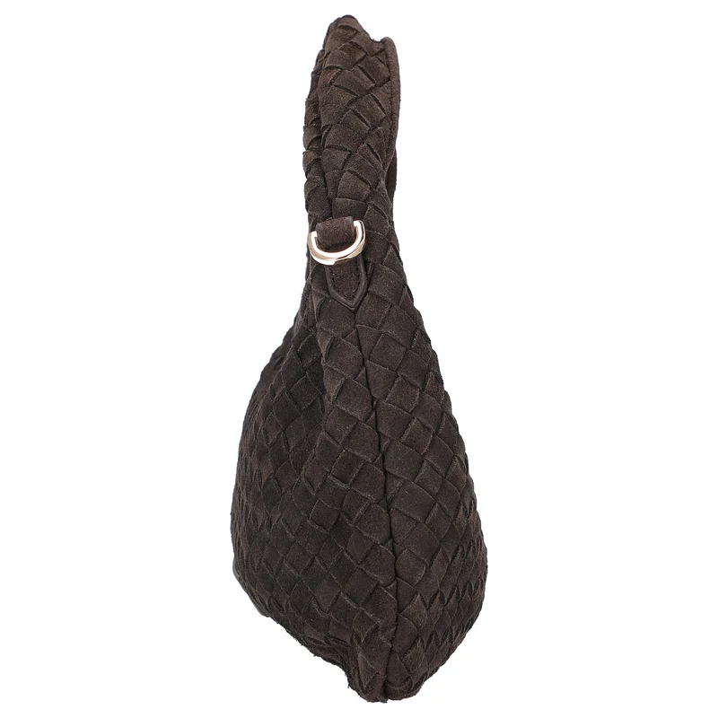 Les Visionnaires Sadie Weave Cozy - Bolso bandolera 39 cm (dark brown)