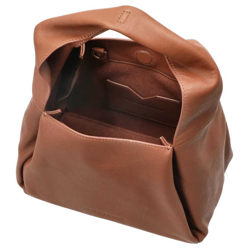 Les Visionnaires Coralie Essential Soft Grainy - Bolso bandolera 24 cm (chestnut)