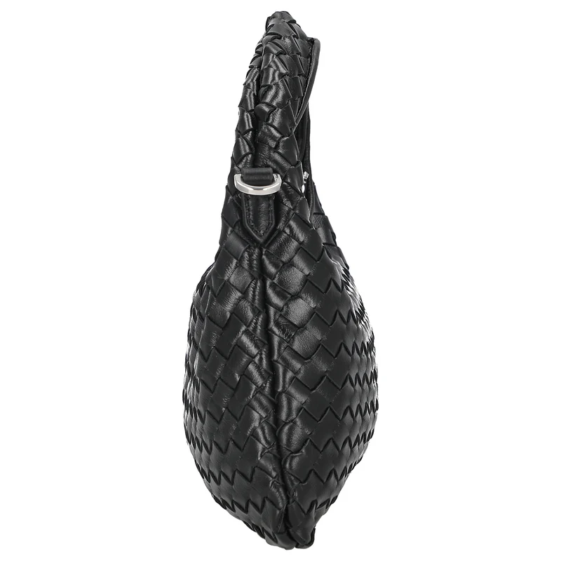 Les Visionnaires Sadie Weave Glossy - Bolso de mano (black)