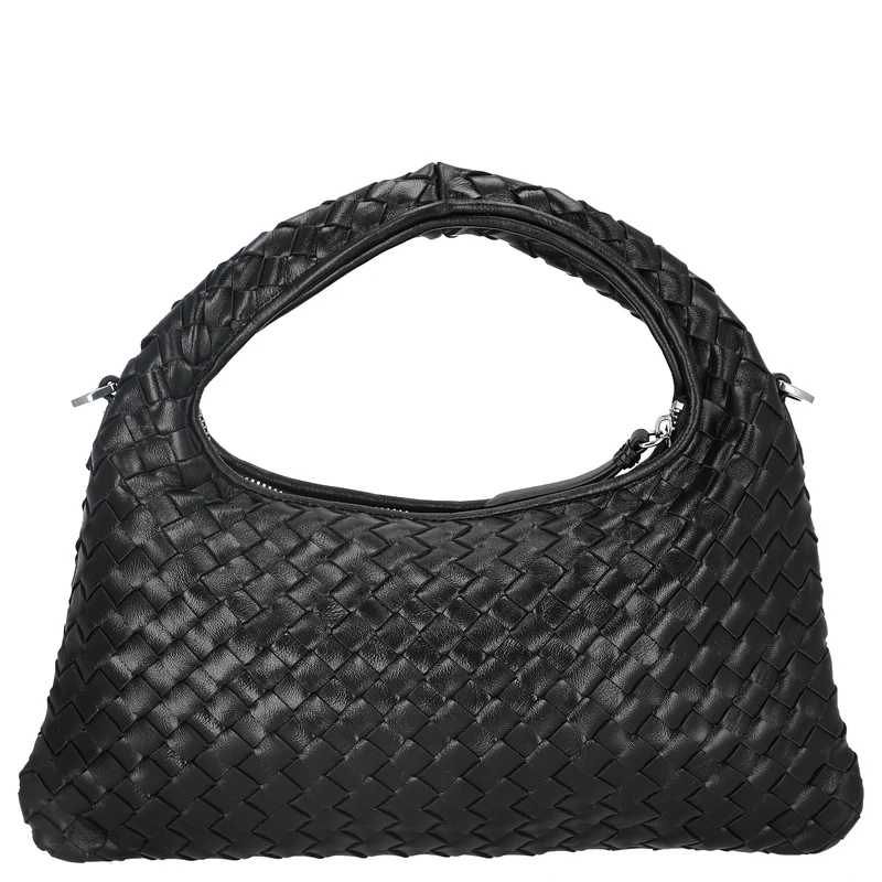 Les Visionnaires Sadie Weave Glossy - Bolso de mano (black)