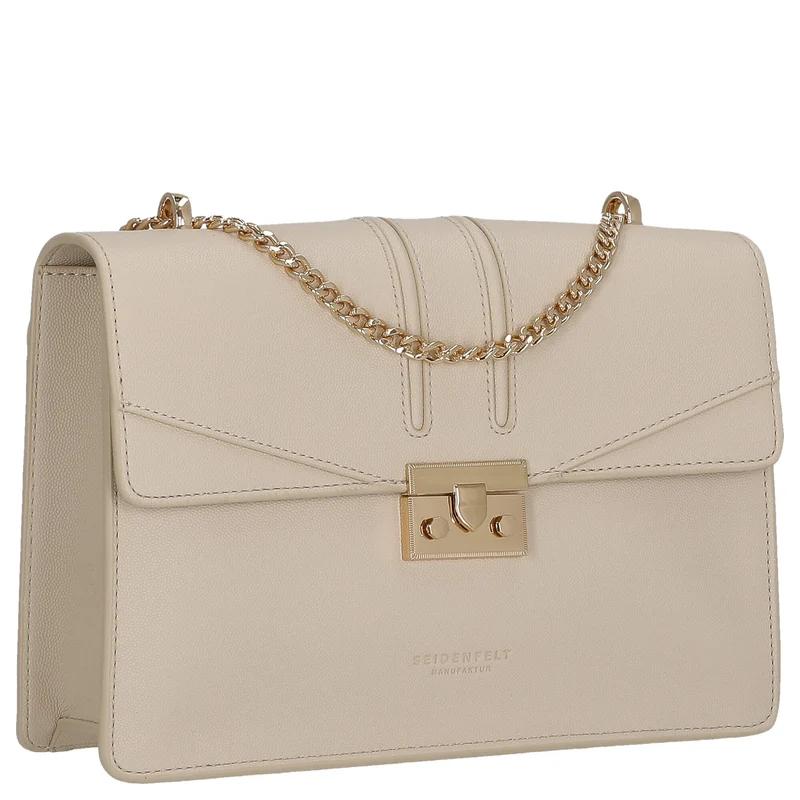 Seidenfelt Roros Big - Bolso de hombro 28 cm (tofu beige)